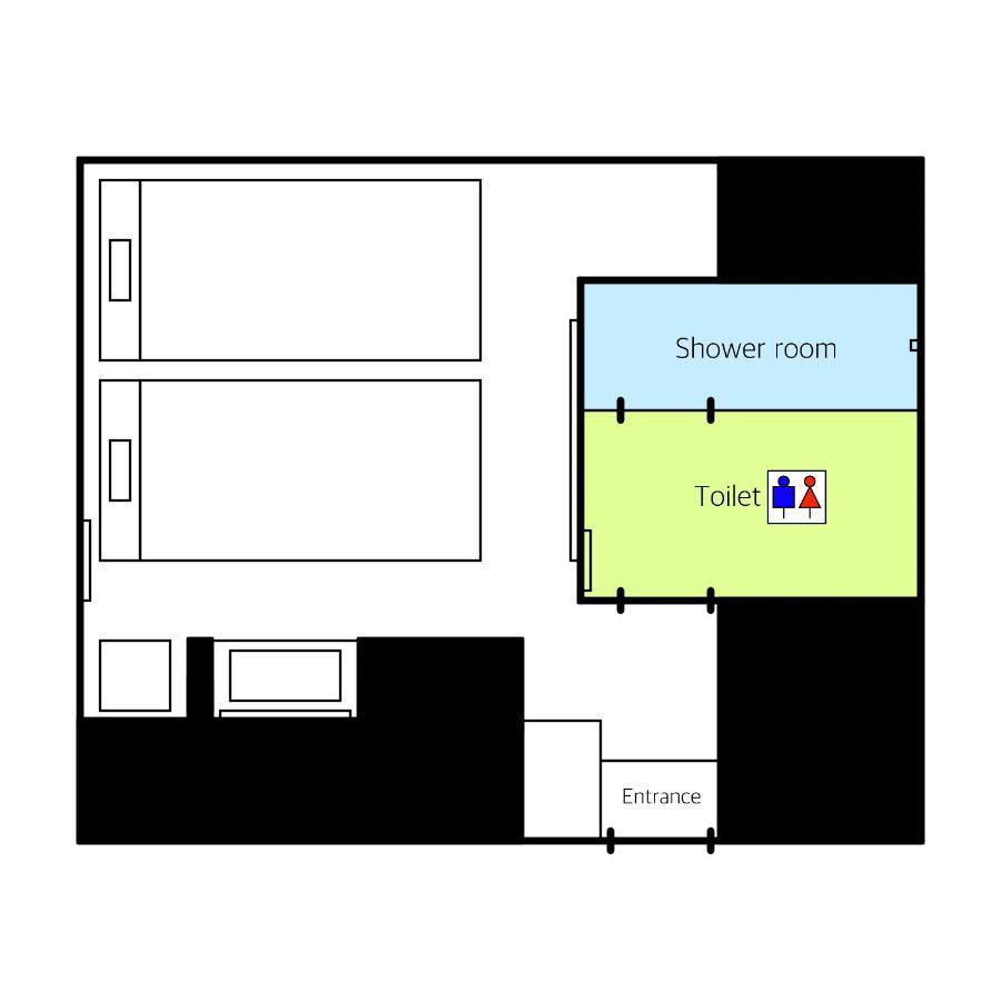 Grand Base Haruyoshi Aparthotel Fukuoka  Eksteriør bilde