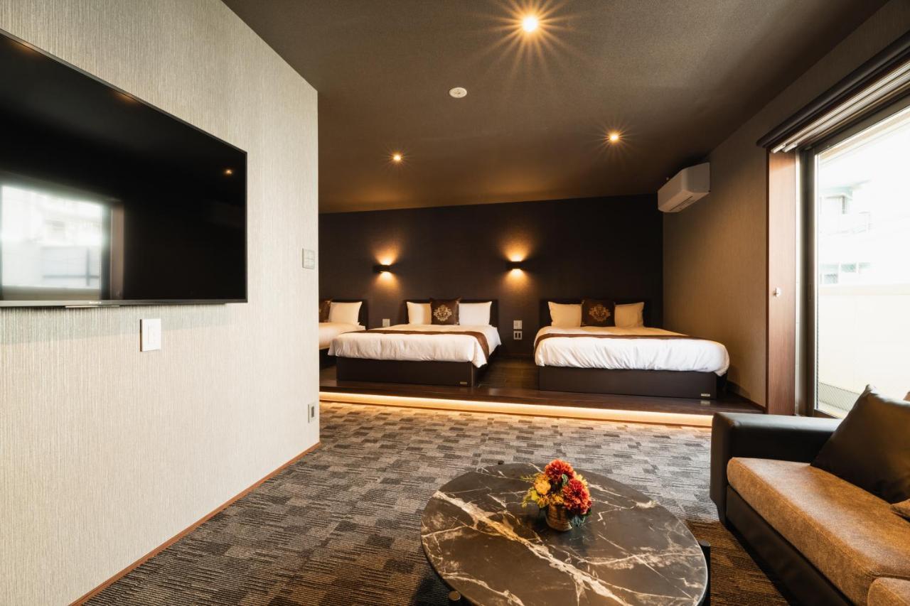 Grand Base Haruyoshi Aparthotel Fukuoka  Eksteriør bilde